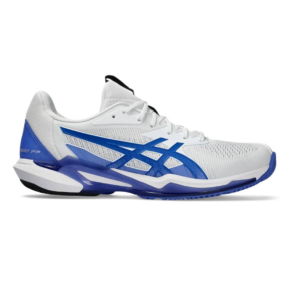 Asics Solution Speed FF Men's Tennis Shoe (White/Tuna Blue