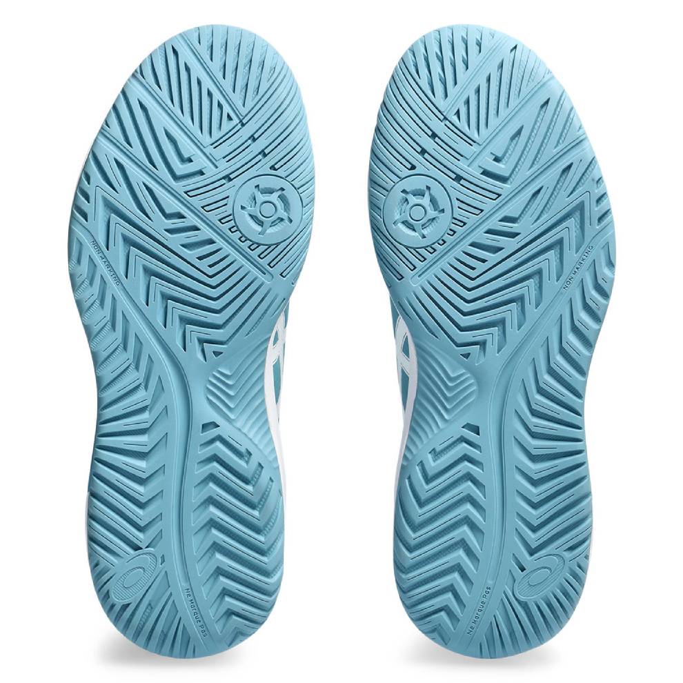 Asics Gel Dedicate 8 Women's Tennis Shoe (Blue/White) - RacquetGuys.ca