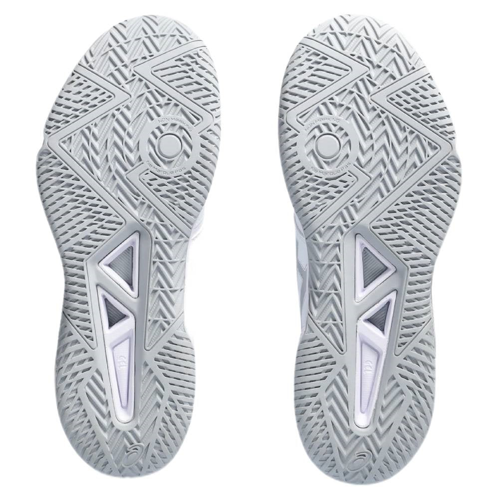 Asics Gel Tactic 12 Women's Indoor Court Shoe (White/Silver) ** add description** - RacquetGuys.ca