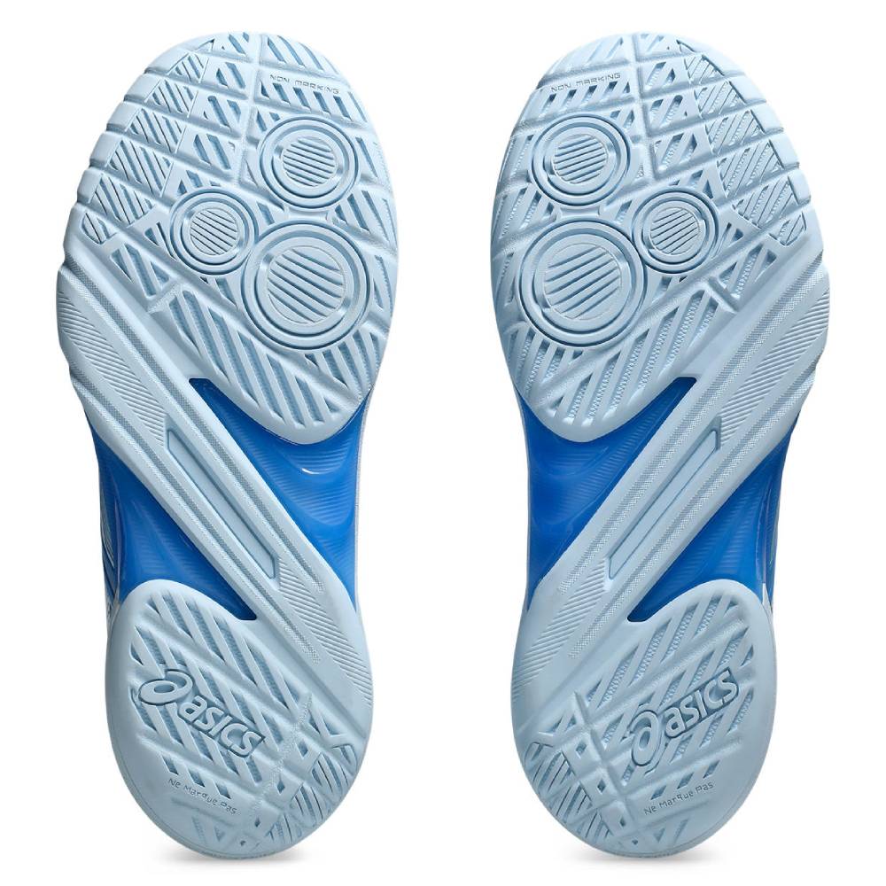 Asics Powerbreak FF Women's Indoor Court Shoe (Light Blue/Blue Coast) - RacquetGuys.ca