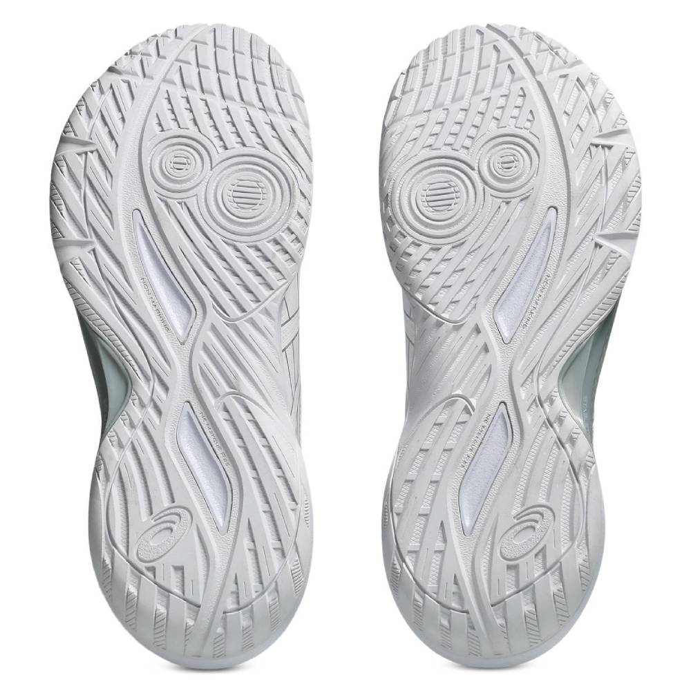 Asics Gel Tactic 13 Women's Indoor Court Shoe (White/Pure Silver) - RacquetGuys.ca