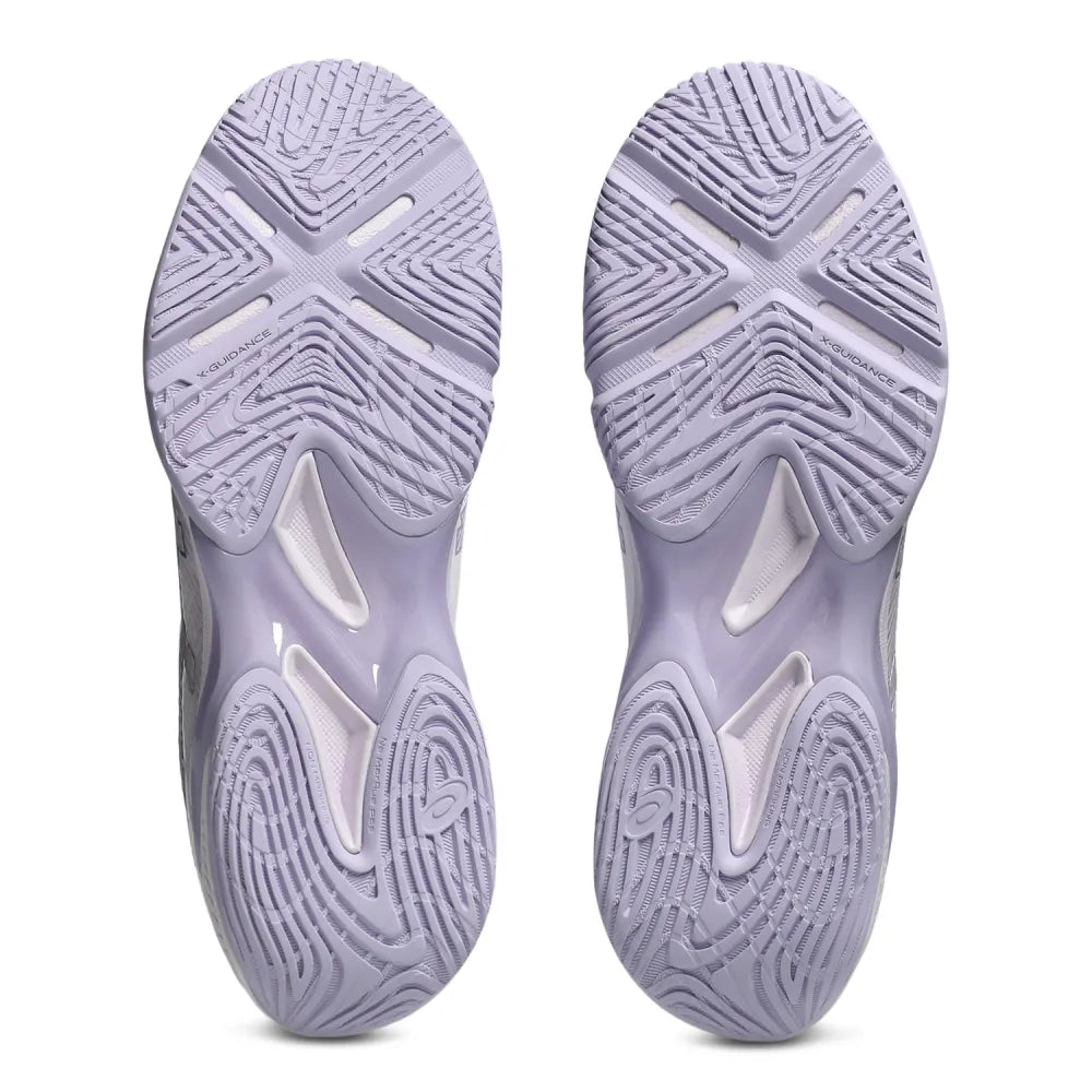 Asics Blade FF 2 Women's Indoor Court Shoe (White/Dahlia) - RacquetGuys.ca