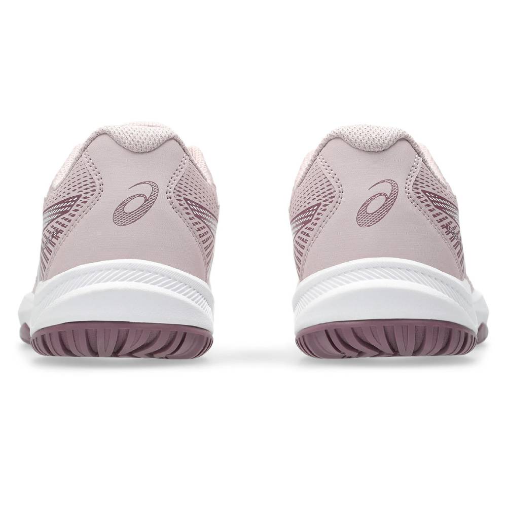 Asics Gel Upcourt 6 GS Junior Indoor Court Shoe (Watershed Rose/White) - RacquetGuys.ca