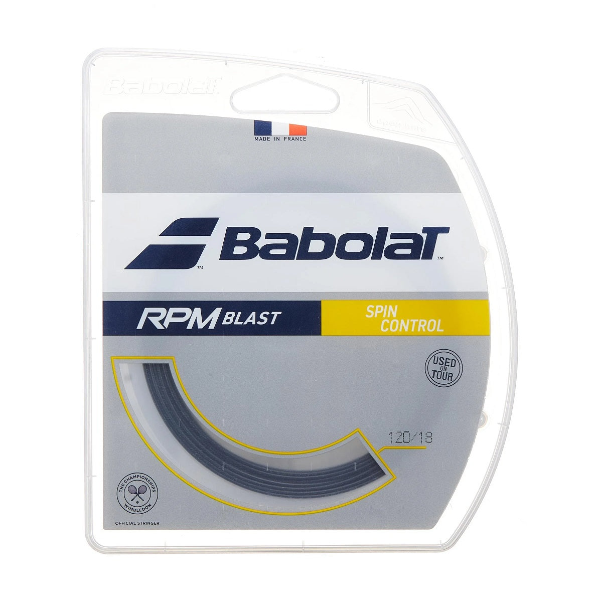 Babolat RPM Blast 18/1.20 Tennis String (Black) - RacquetGuys.ca