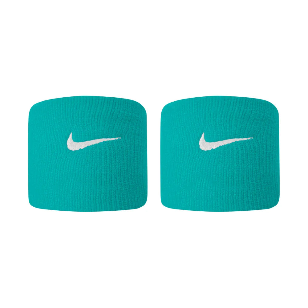 Nike Tennis Premier Wristbands 2 Pack (Energy/White) - RacquetGuys.ca