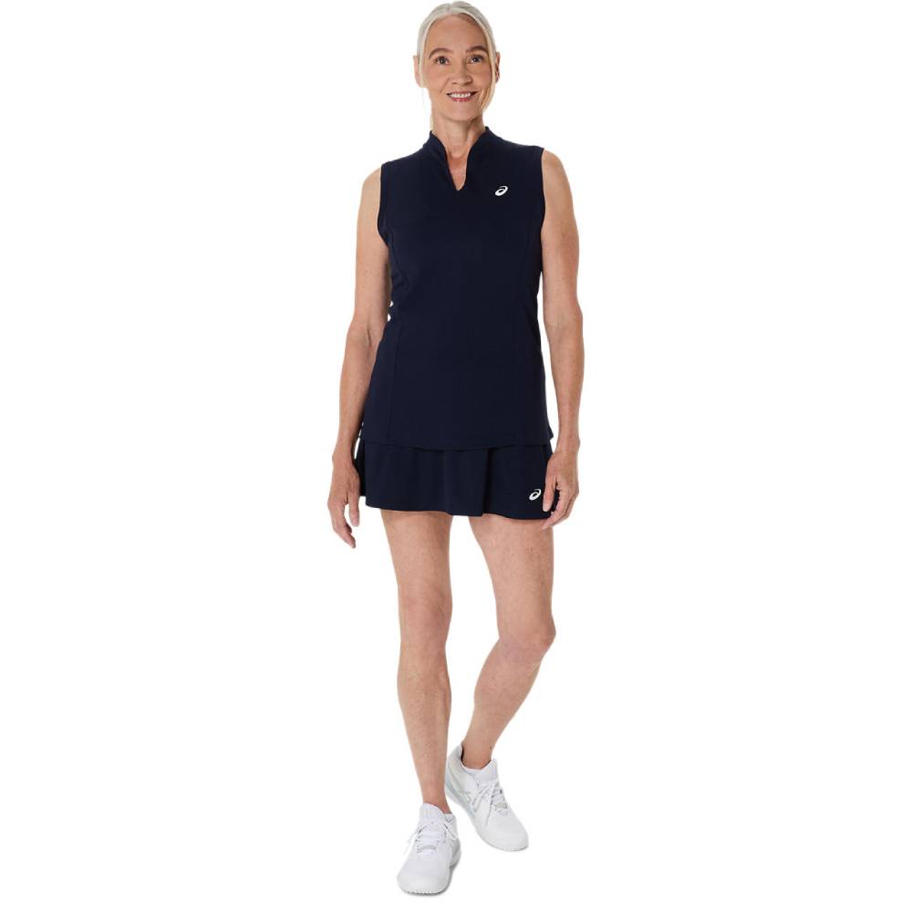 Asics Women's Club Tank Top (Midnight) - RacquetGuys.ca