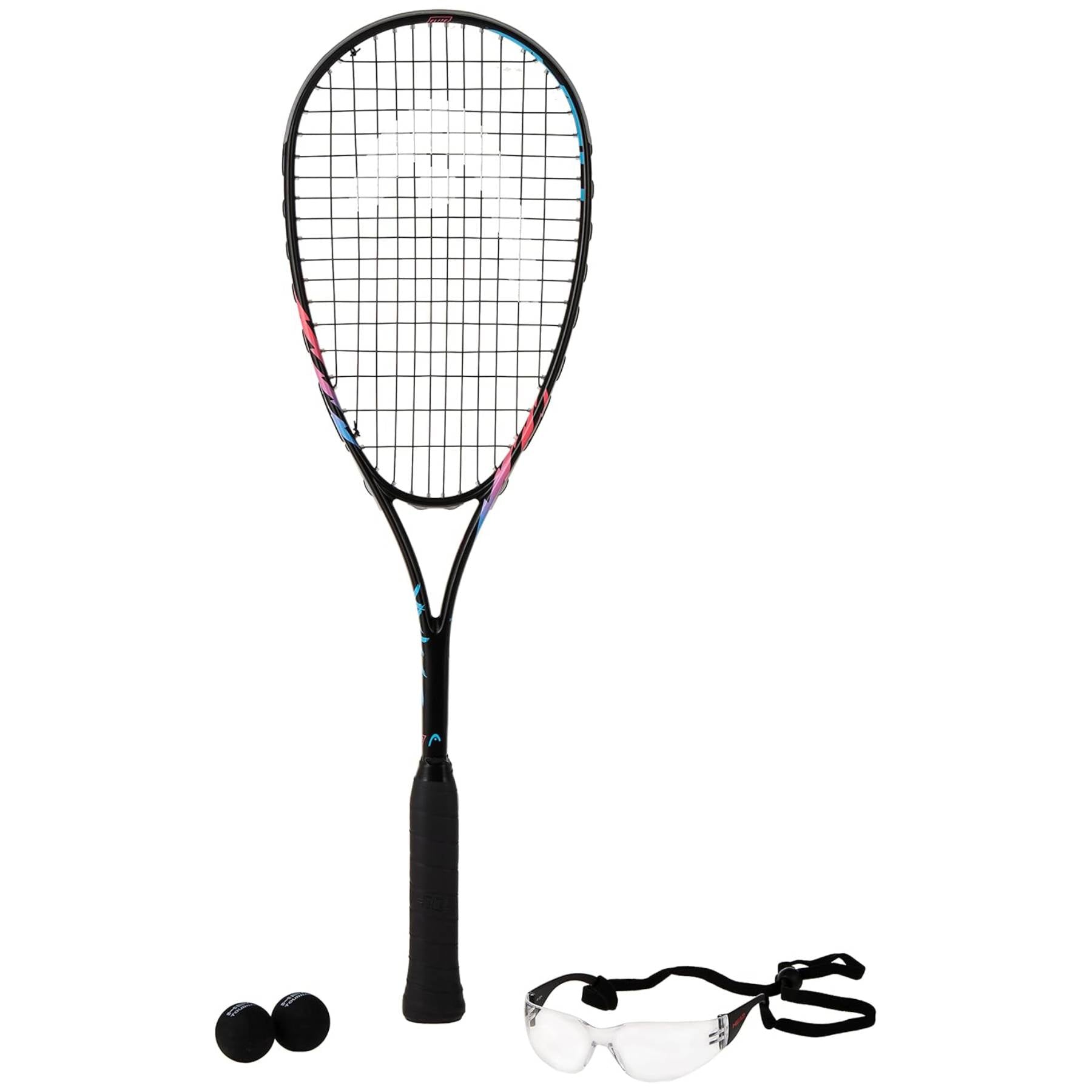 Head Spark Elite Pack (Squash Racquet, Eyeguards, Balls
