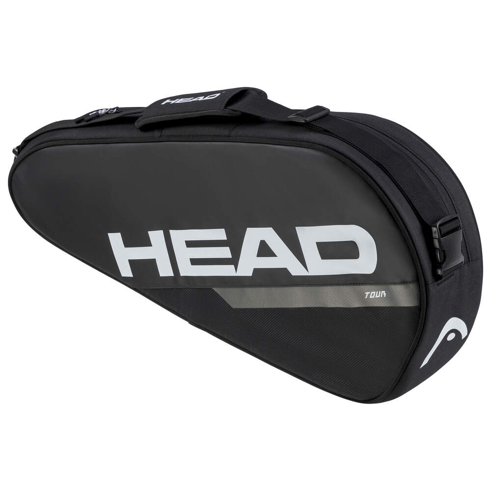 HEAD Tour Racquet Bag S (3R) - Tennis Bag For 3 Racquets, Navy Color