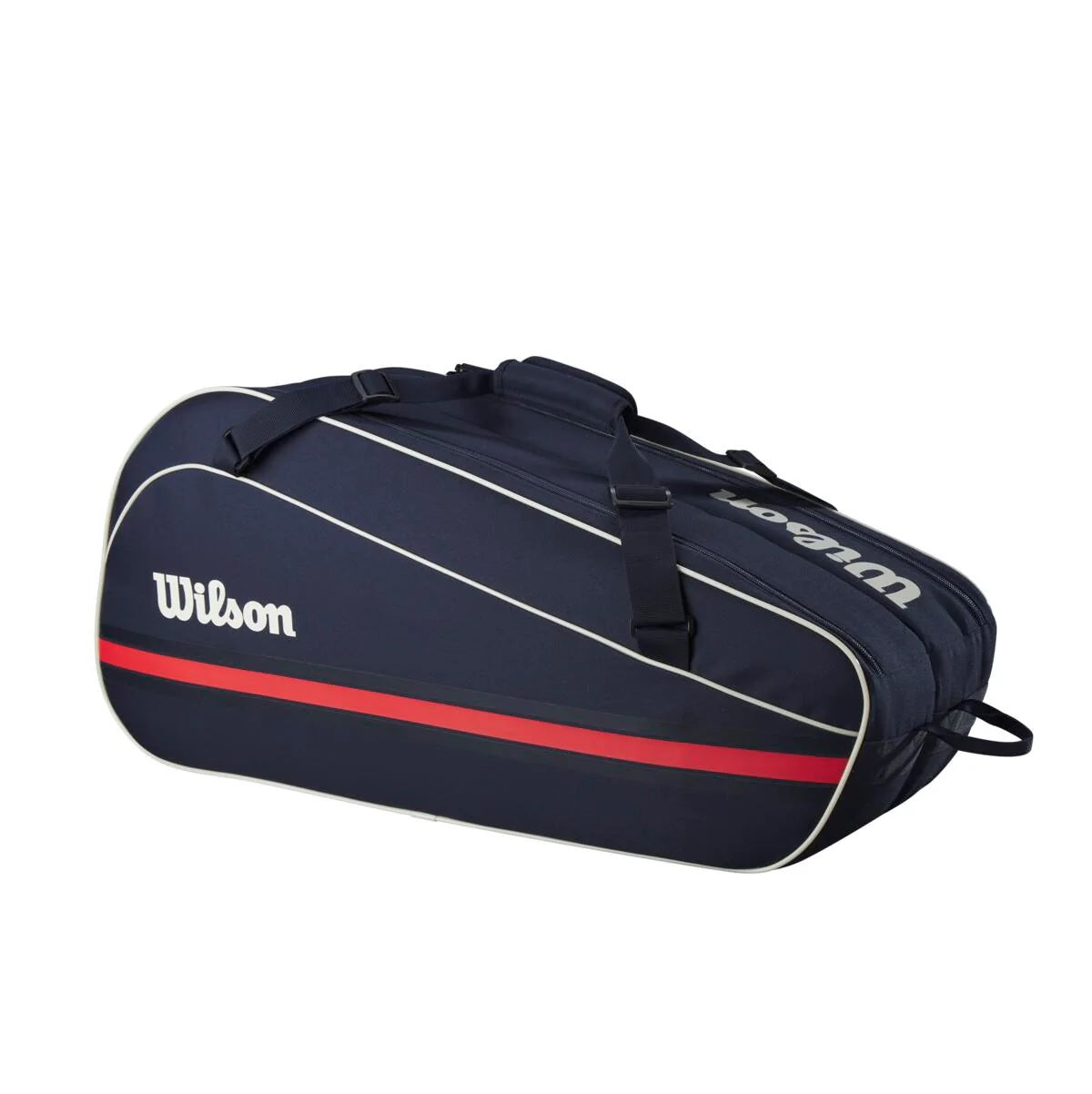 Wilson Team 6 Pack Racquet Bag 2025 (Navy) - RacquetGuys.ca