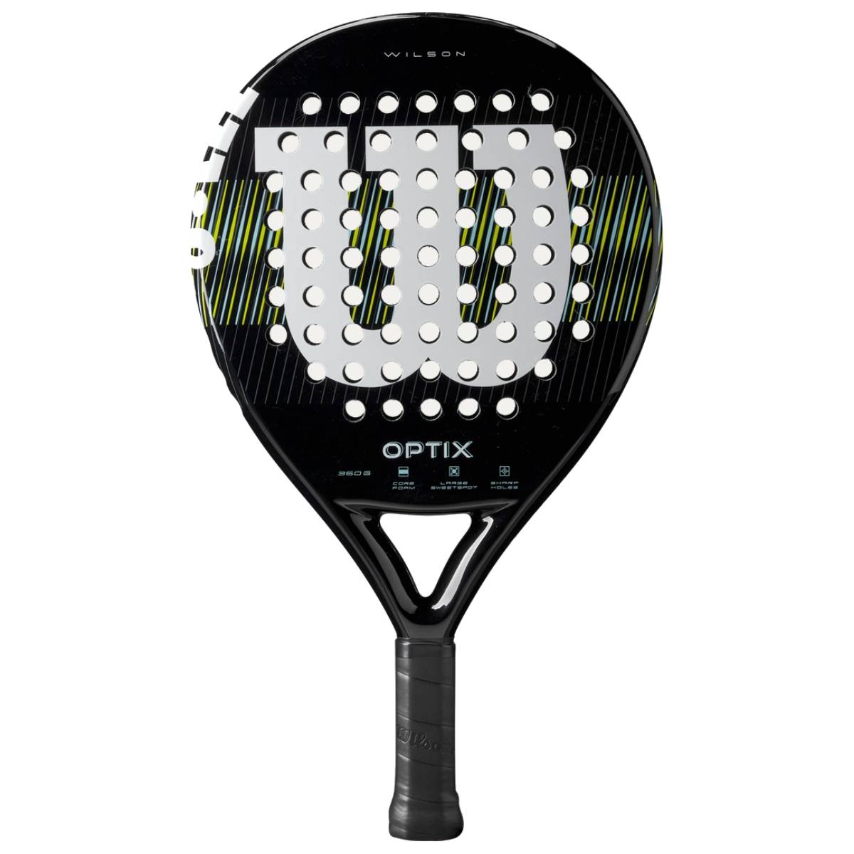 Wilson Optix V1 (Black) Padel Racquet – RacquetGuys.ca