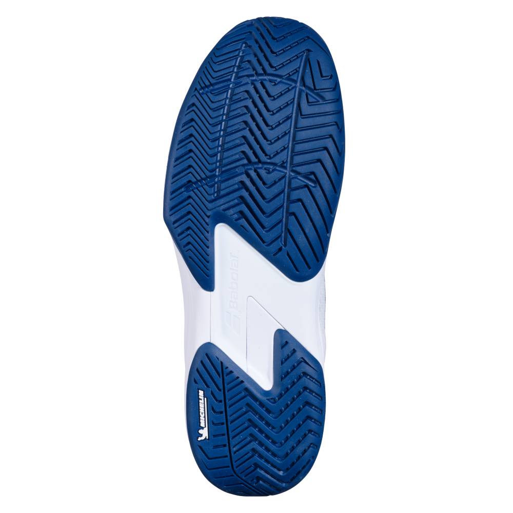 Babolat SFX 4 Men's Tennis Shoe (White/Blue) - RacquetGuys.ca