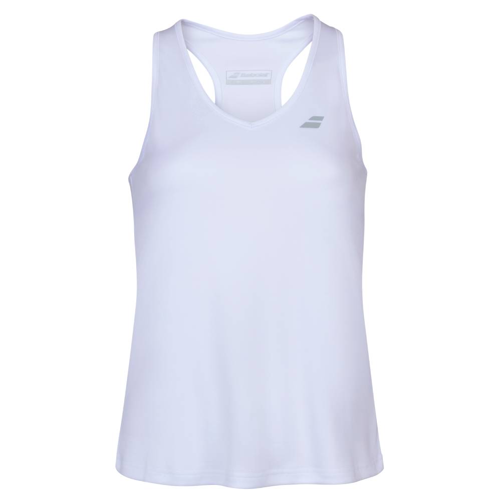 Babolat Women's Play Tank Top (White) - RacquetGuys.ca