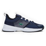Lacoste AG-LT21 Textile Men's Tennis Shoes (Navy/White) - RacquetGuys.ca