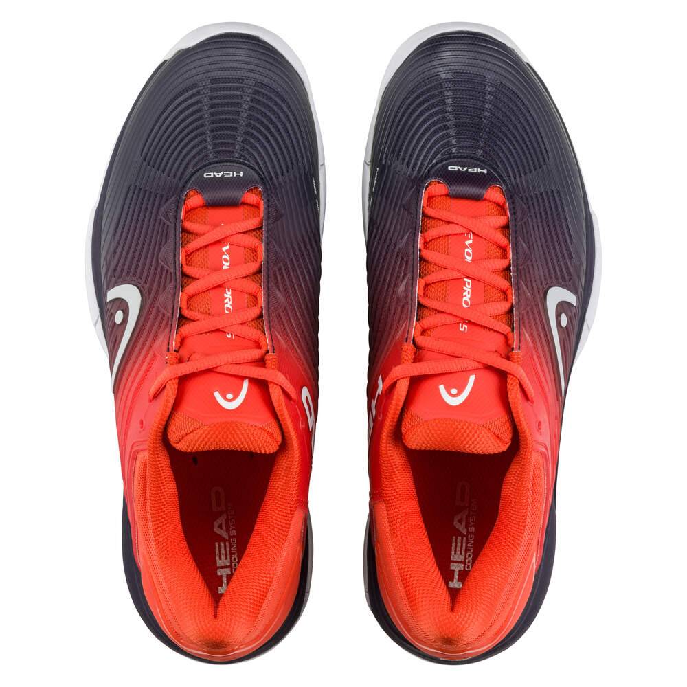 Head Revolt Pro 4.5 Men's Tennis Shoe (Dark Blue/Red) - RacquetGuys.ca
