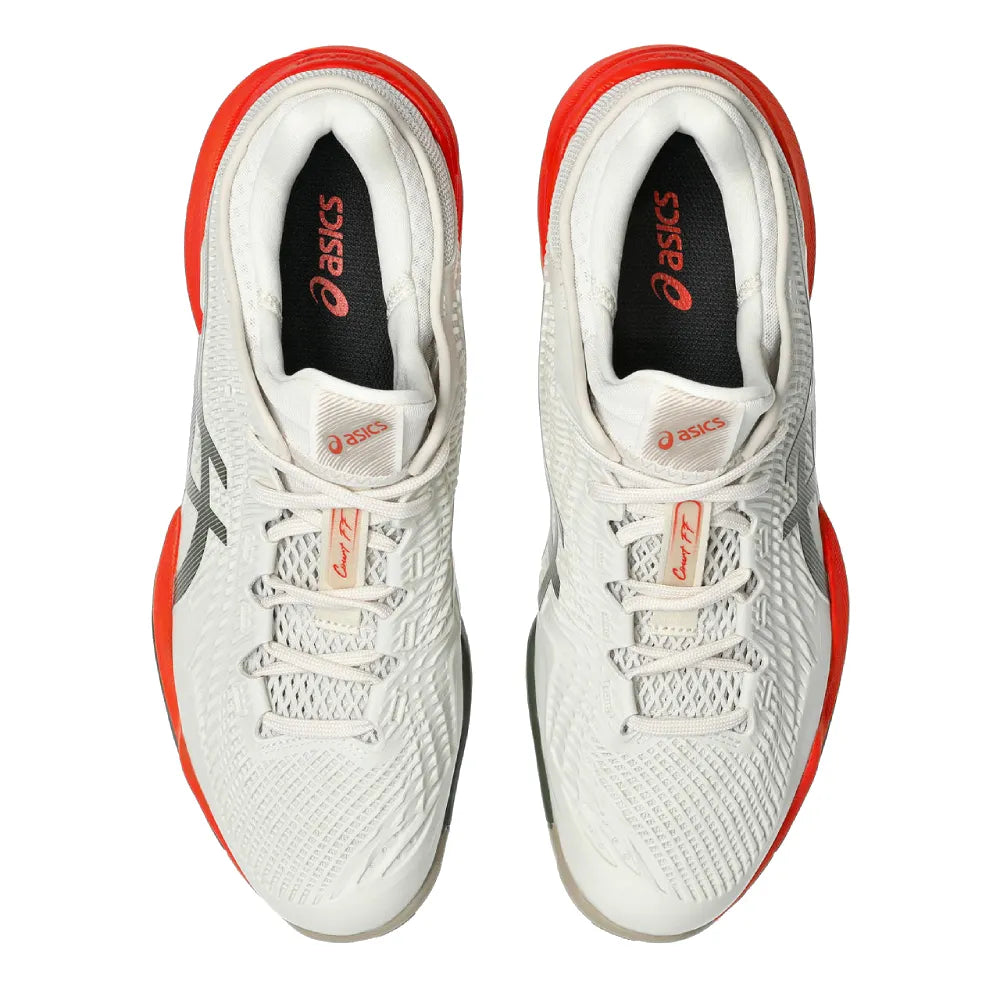 Asics Court FF 3 Men's Tennis Shoe (Soft Oat/Vintage Khaki) - RacquetGuys.ca