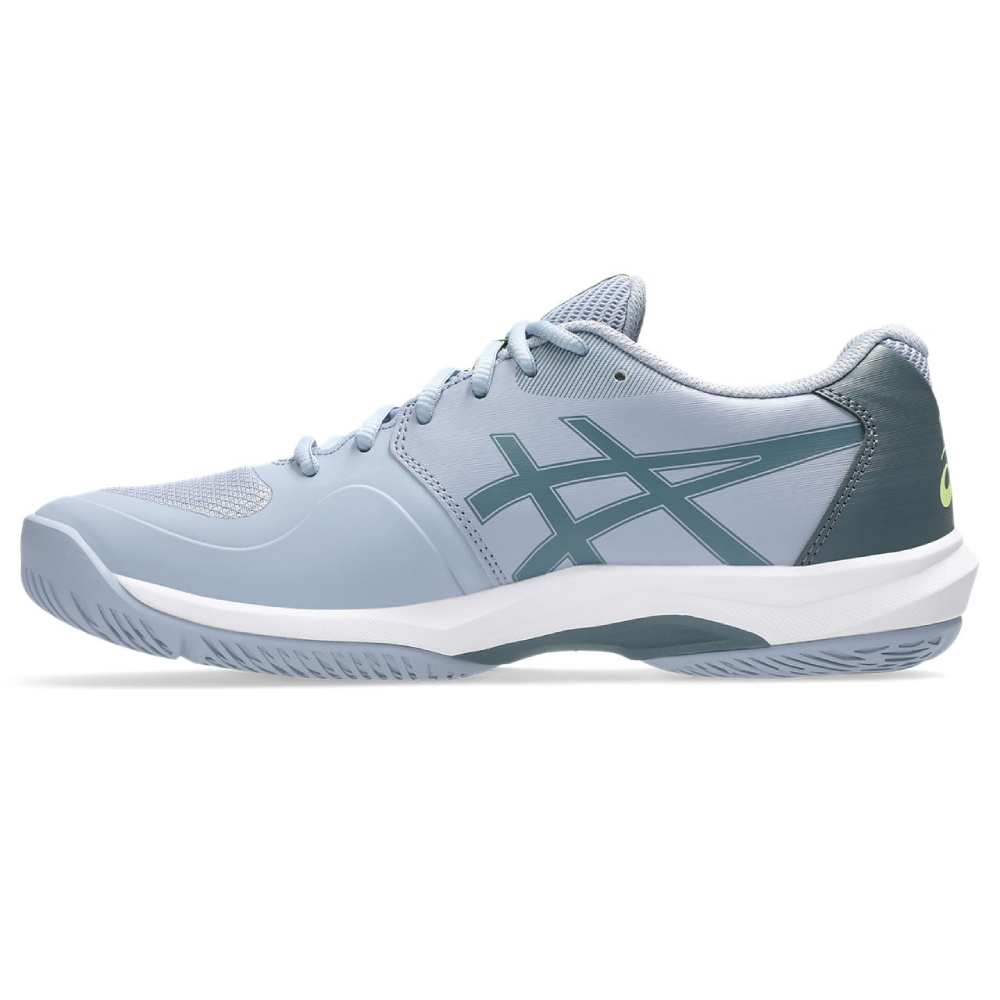 Asics Game FF Men's Tennis Shoe (Grey Blue/Ironclad) - RacquetGuys.ca