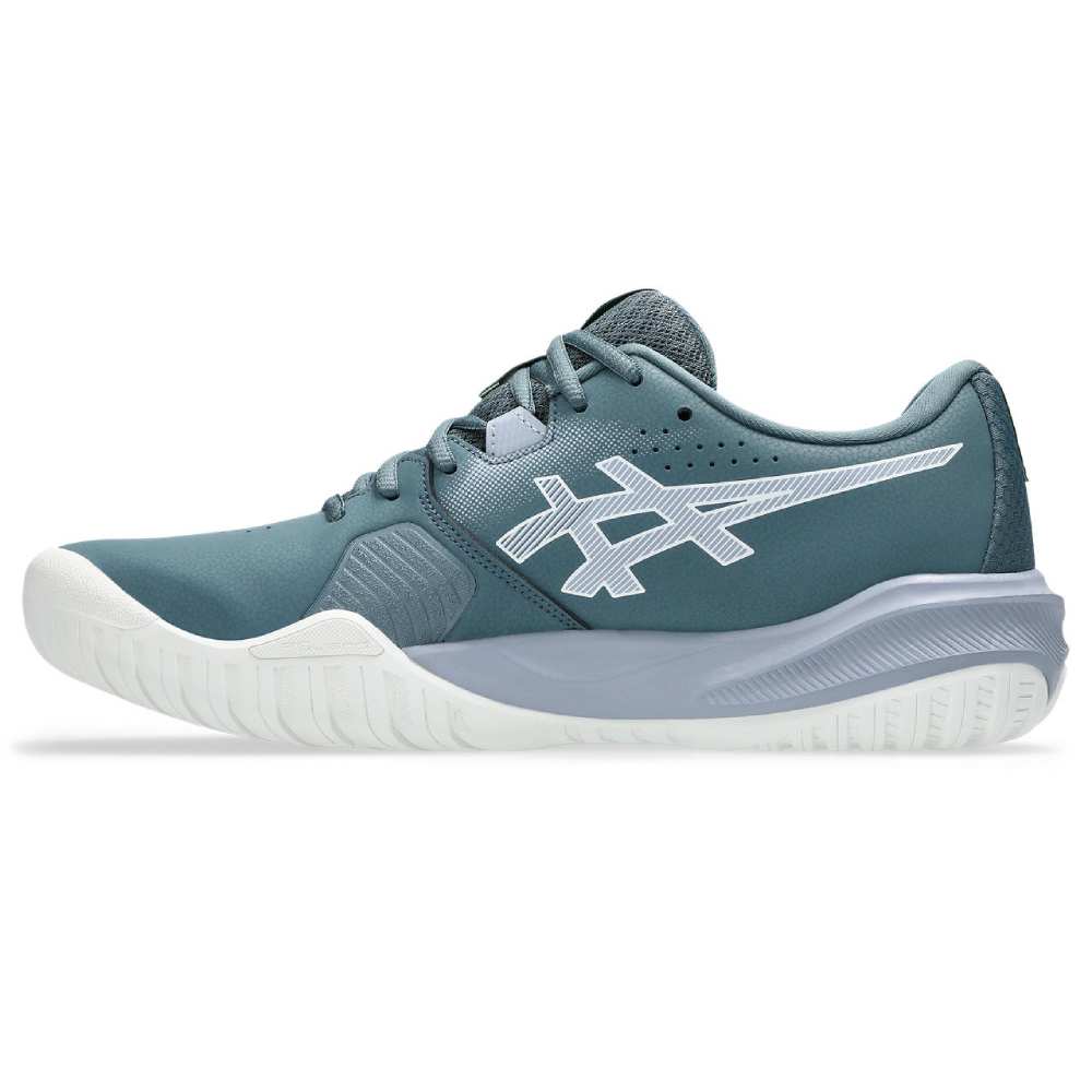 Asics Gel Challenger 15 Men's Tennis Shoe (Ironclad/Grey Blue)