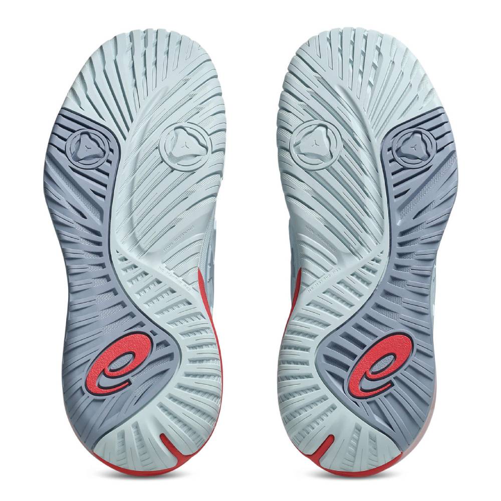 Asics Gel Resolution X Women's Tennis Shoe (Sky/Grey Blue) - RacquetGuys.ca