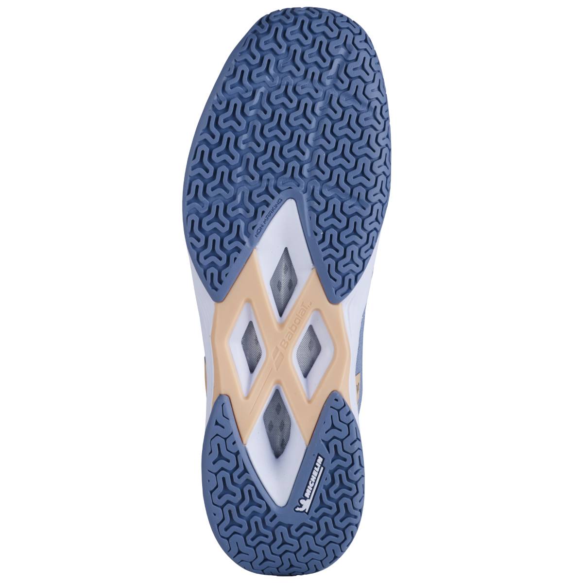 Babolat Shadow Spirit Women's Indoor Court Shoe (Grey/Coral) - RacquetGuys.ca