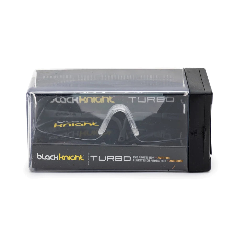 Black Knight Turbo Eyeguard Small (Blue) - RacquetGuys.ca