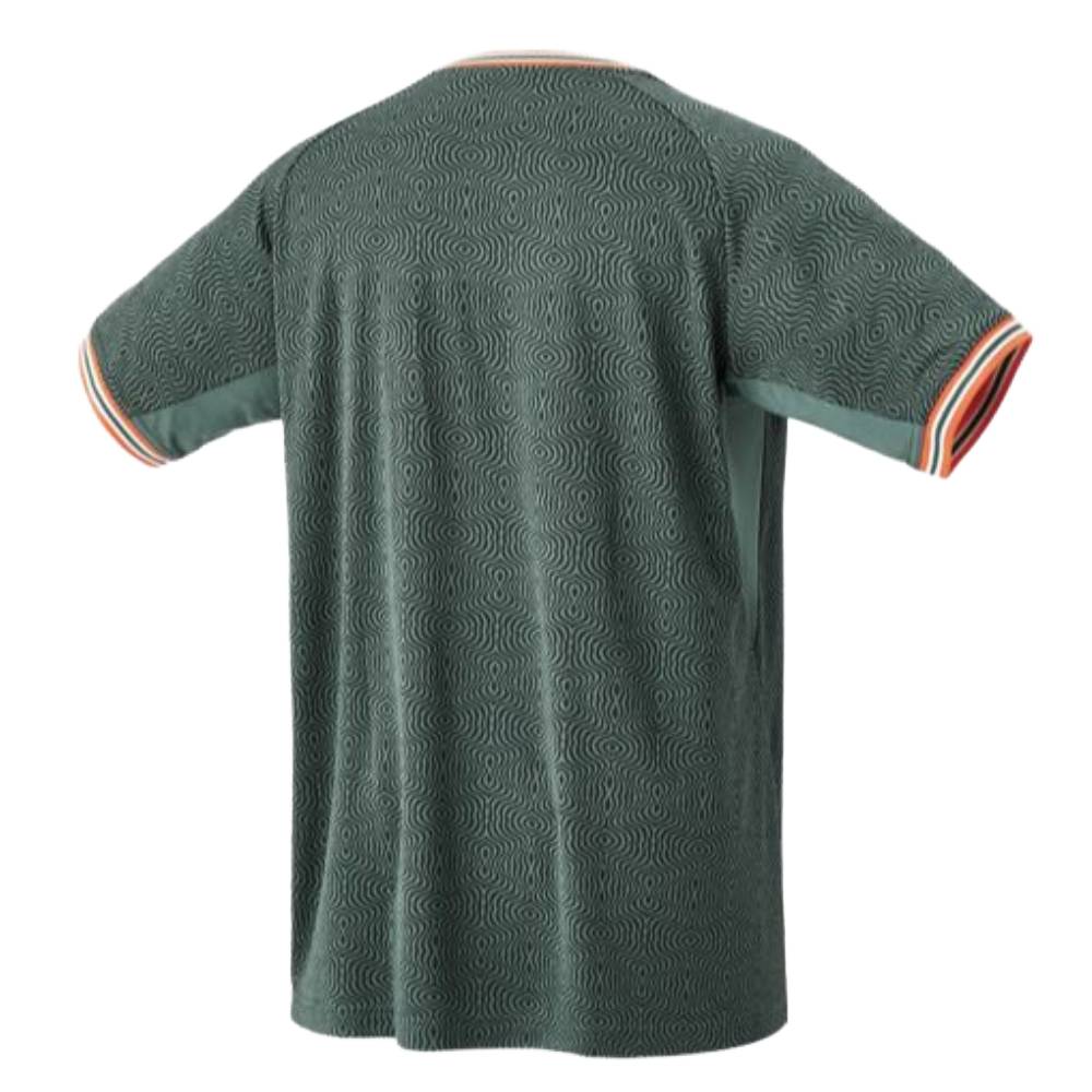 Yonex Men's Crew Neck Shirt (Olive) - RacquetGuys.ca