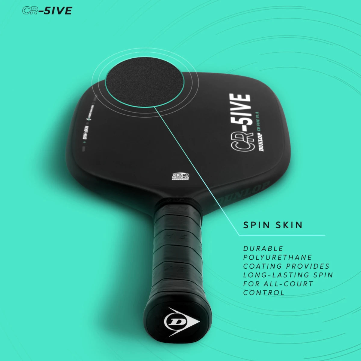 Dunlop CR FIVE v1 - RacquetGuys.ca