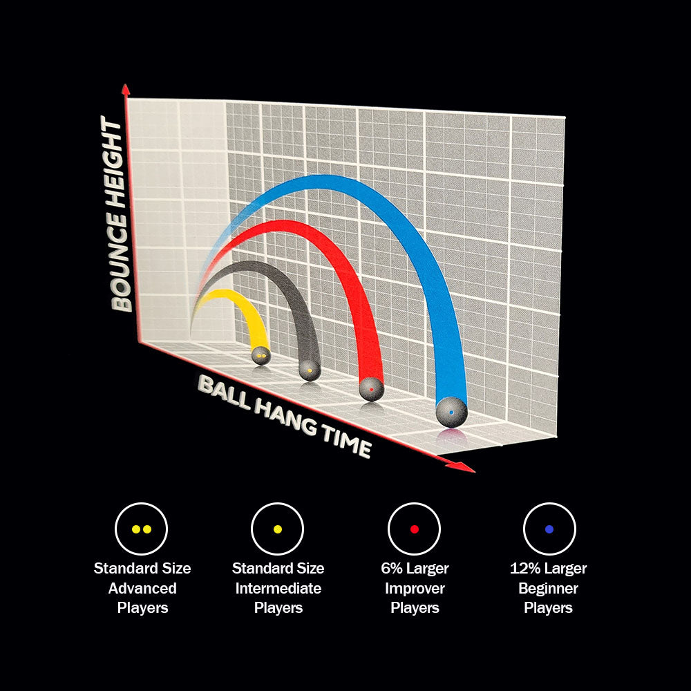 Dunlop Progress Red Dot Squash Ball (Box of 12 Balls) - RacquetGuys.ca