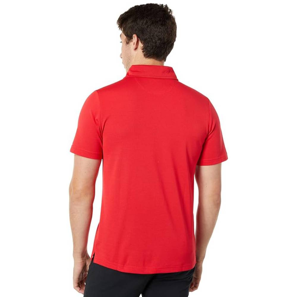 Fila Men's Essentials Pique Polo (Fila Red) - RacquetGuys.ca