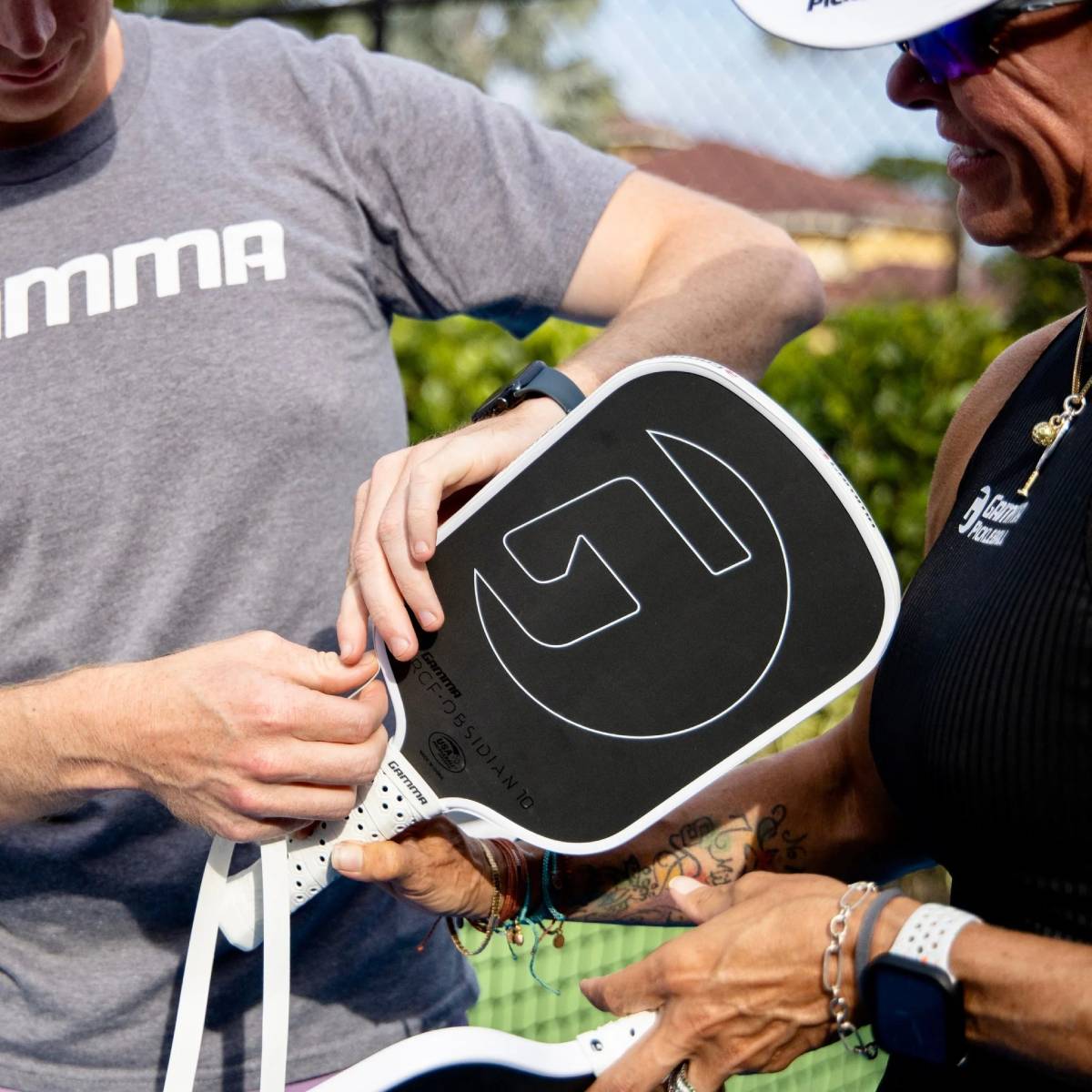 Gamma Pickleball Paddle Edge Guard Tape (Black) - RacquetGuys.ca