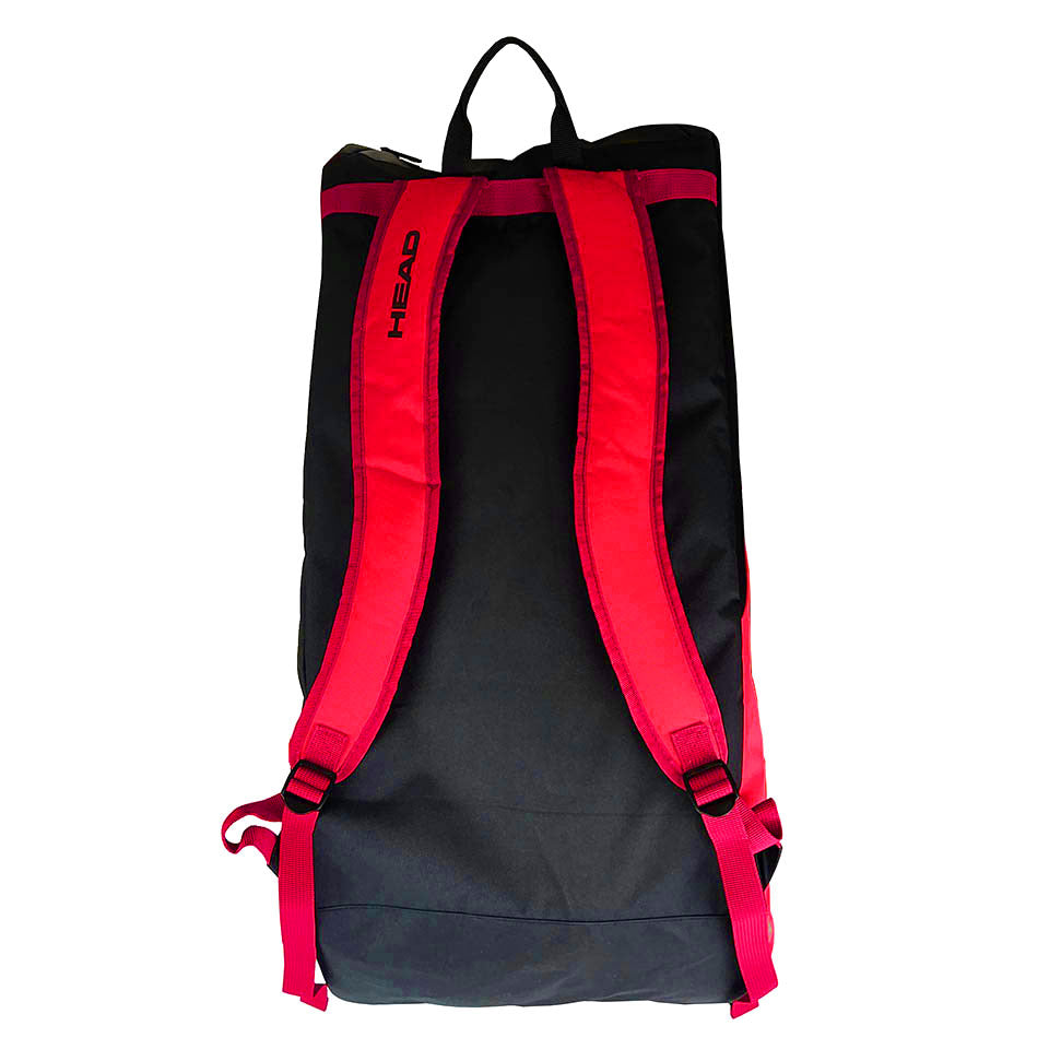 Head Tour Team Supercombi 9 Pack Racquet Bag (Red/Black) - RacquetGuys.ca