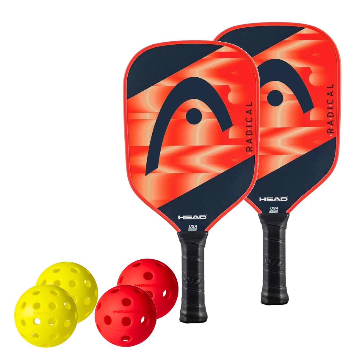 Head Radical Elite 2 Paddle Pickleball Bundle - RacquetGuys.ca
