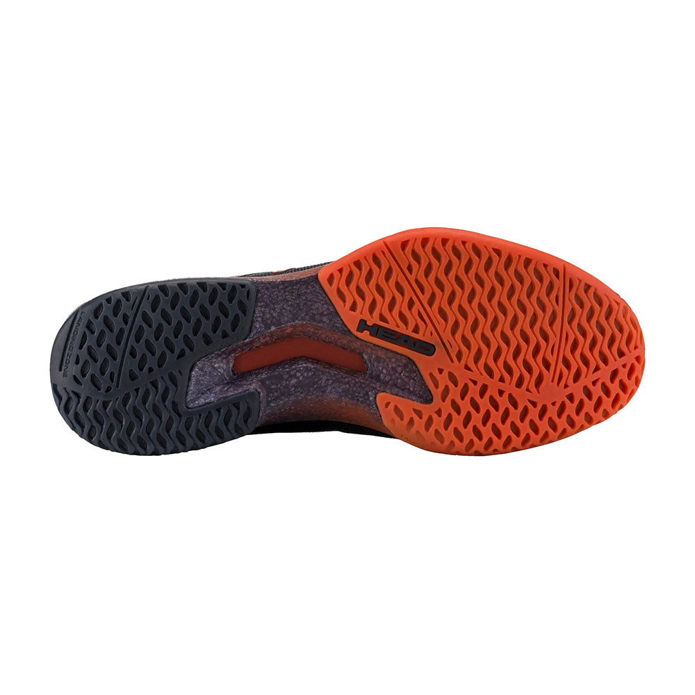 Head Sprint Pro 4.0 Men's Indoor Court Shoe (Dark Blue/Red) - RacquetGuys.ca