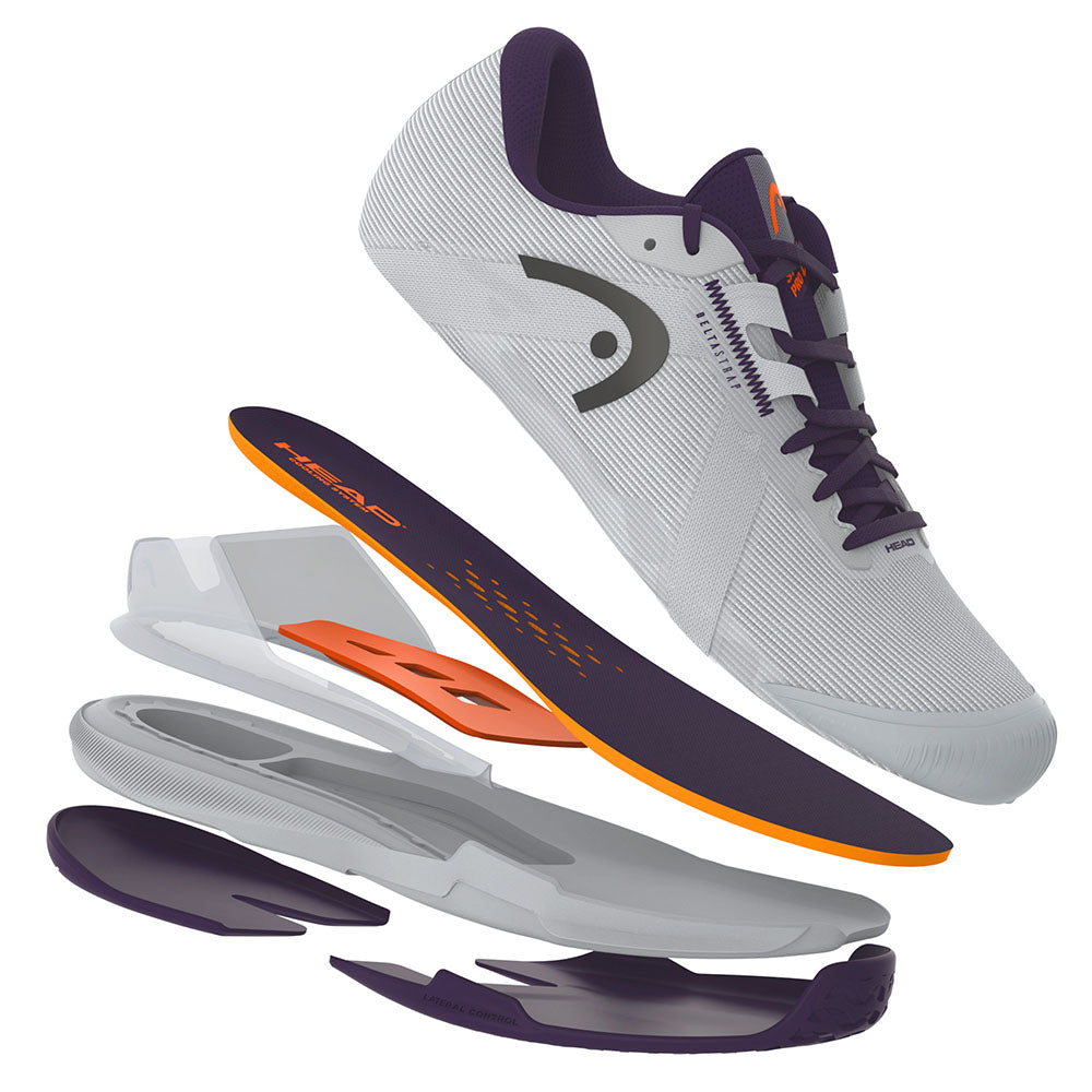 Head Sprint Pro 4.0 Women's Tennis Shoe (Chalk White) - RacquetGuys.ca