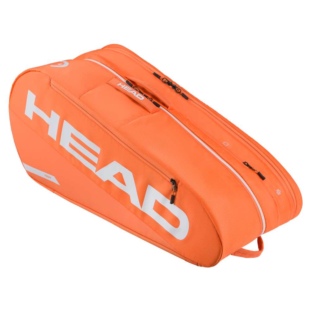 Head Tour L 9 Racquet Bag (Orange) - RacquetGuys.ca