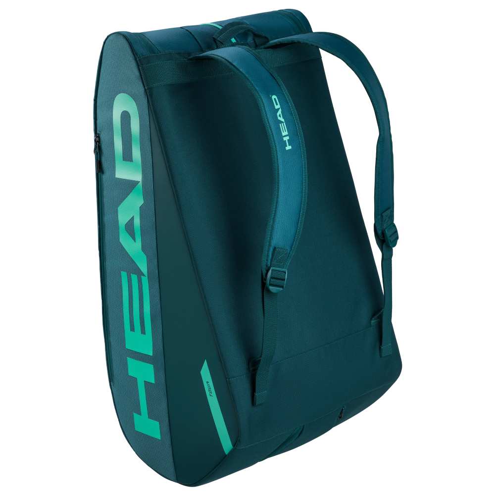 Head Tour XL 12 Racquet Bag (Green) - RacquetGuys.ca