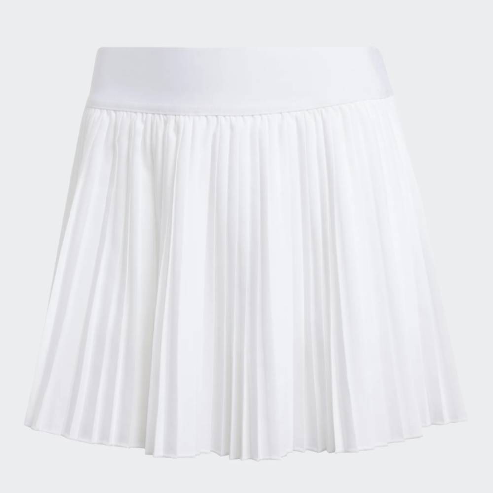 adidas Women's Club Pleat Skirt (White) - RacquetGuys.ca