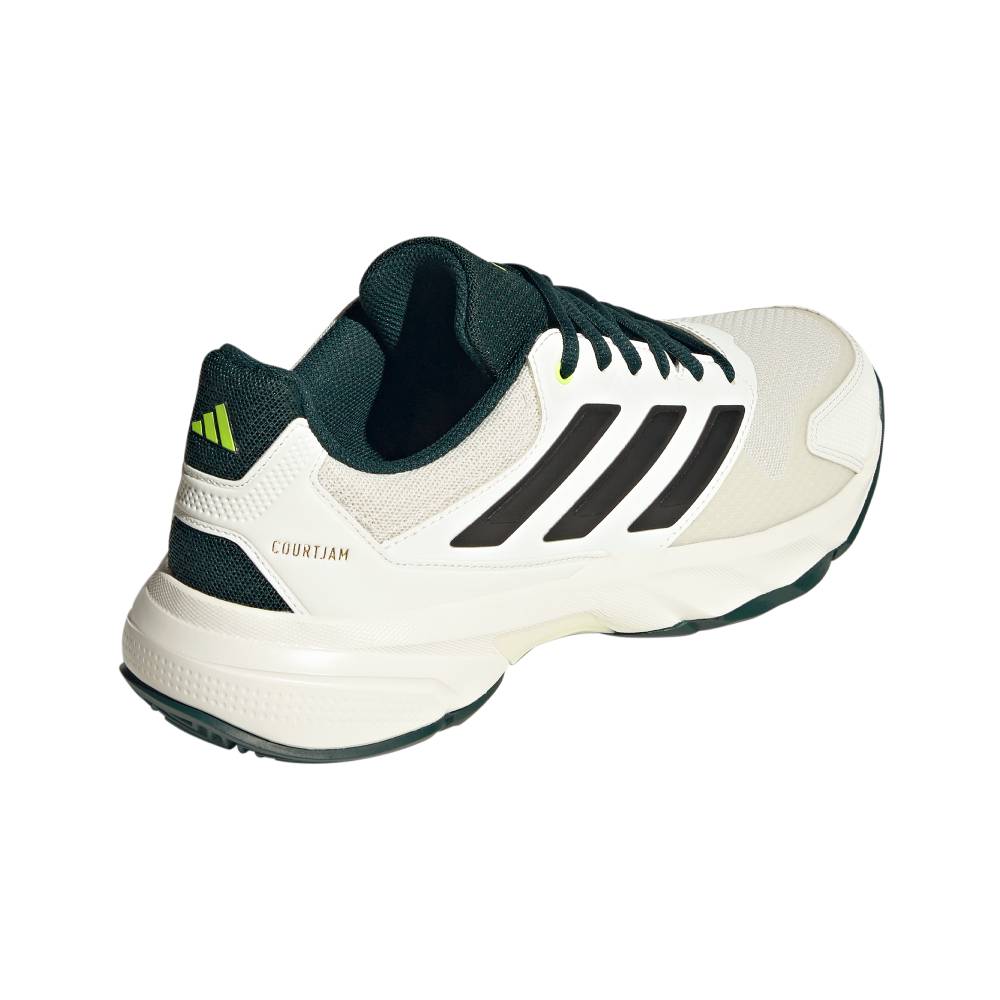 adidas CourtJam Control 3 Men's Tennis Shoe (White) - RacquetGuys.ca