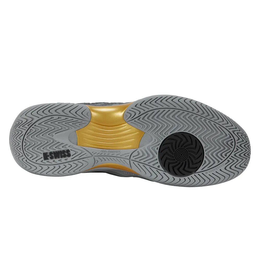 K-Swiss Hypercourt Express 3 Men's Tennis Shoe (Ultimate Gray/Moonless Night) - RacquetGuys.ca