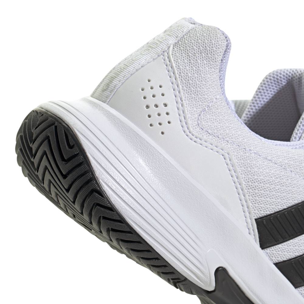 adidas GameCourt 2 Men's Tennis Shoe (White/Black) - RacquetGuys.ca