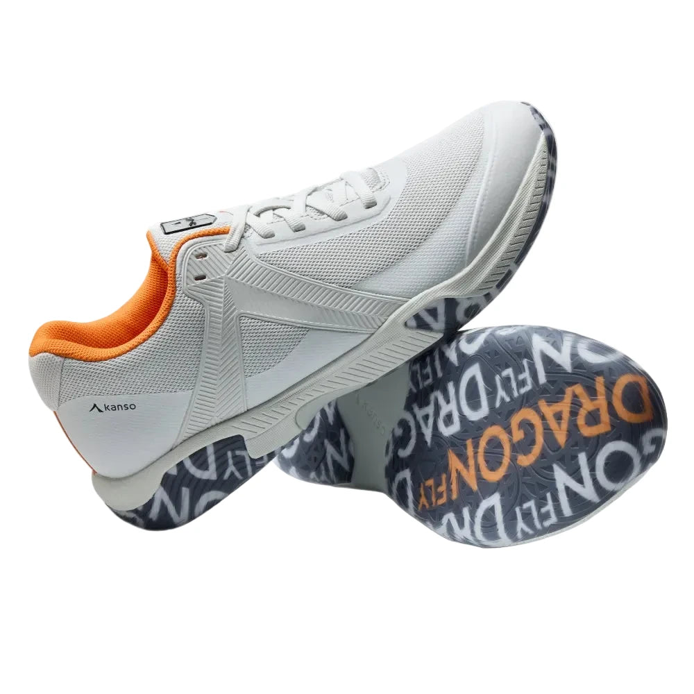 Kanso DragonFly 2 Men's Indoor Shoe (Grey) - RacquetGuys.ca