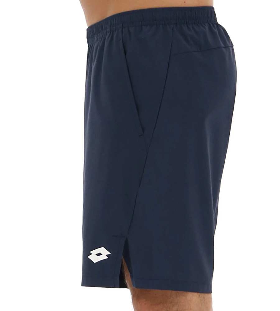 Lotto Men's Top II Short 9-Inch (Navy Blue) - RacquetGuys.ca