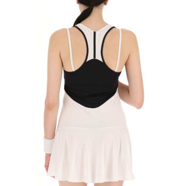 Lotto Women's IV Dress (Bright White/Black) - RacquetGuys.ca