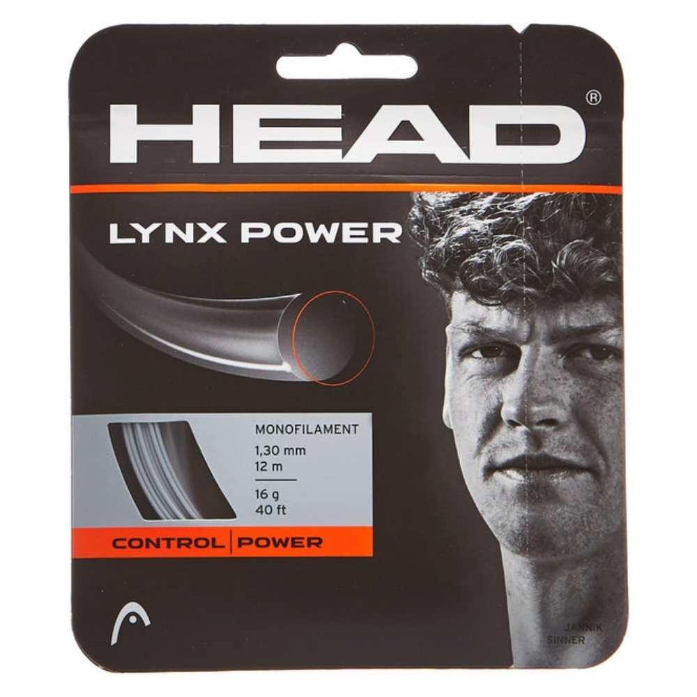 Head Lynx Power 16/1.30 Tennis String (Silver) - RacquetGuys.ca