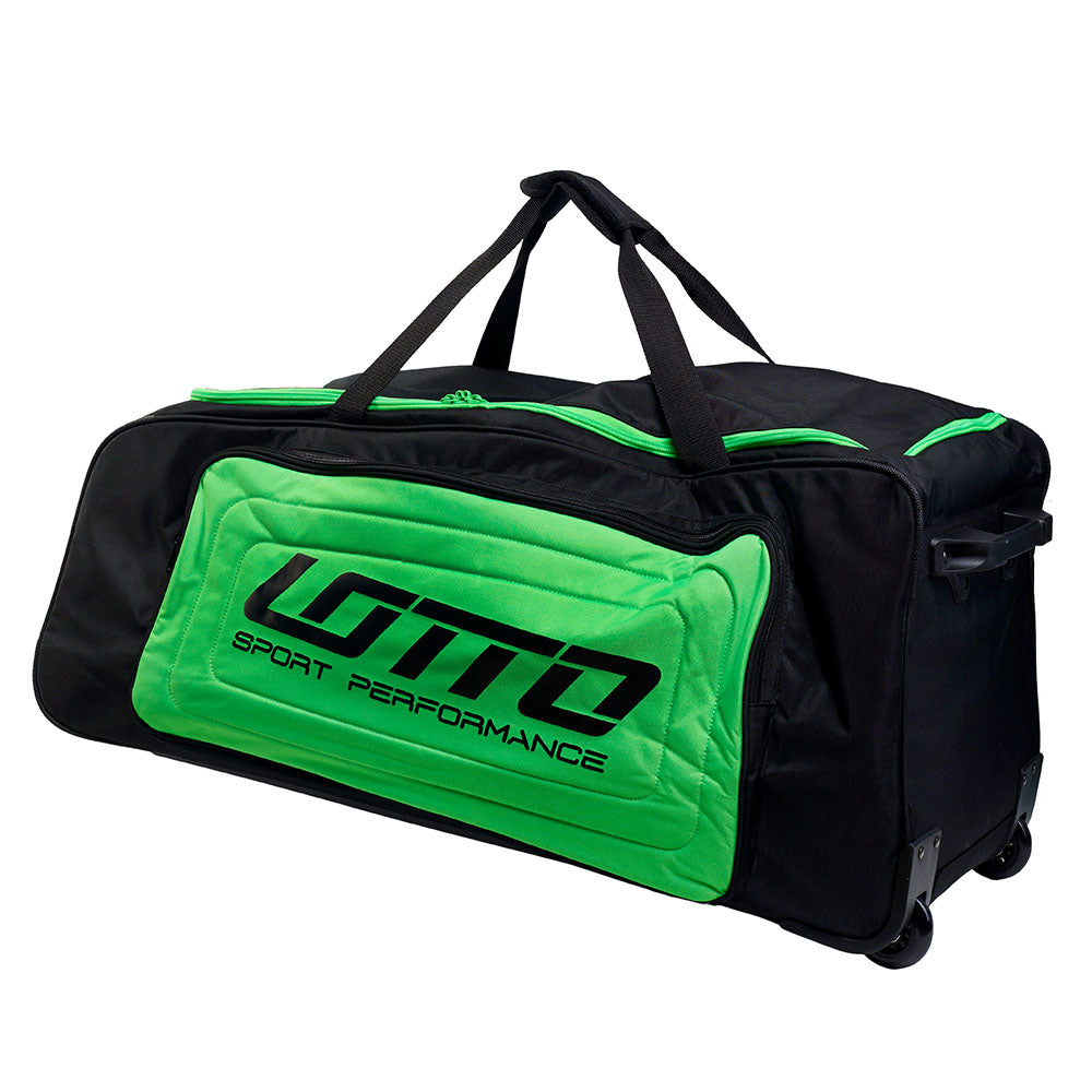 Lotto Trolley Team II Bag (Black/Green) – RacquetGuys.ca