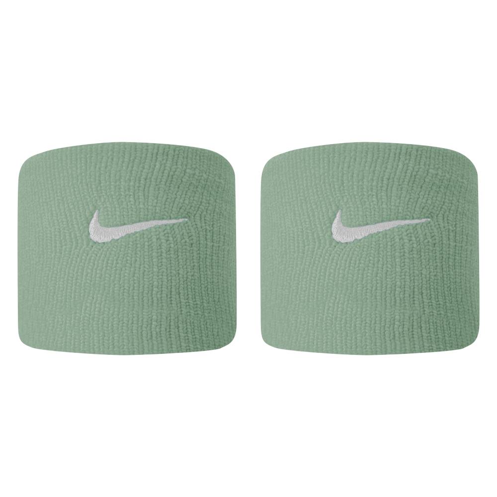 Nike Tennis Premier Wristband 2 Pack (Steam/White) - RacquetGuys.ca
