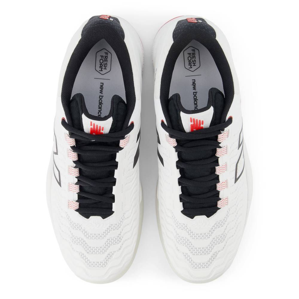 New Balance Fresh Foam X CT-Rally Wide Men's Tennis Shoe (White) - RacquetGuys.ca