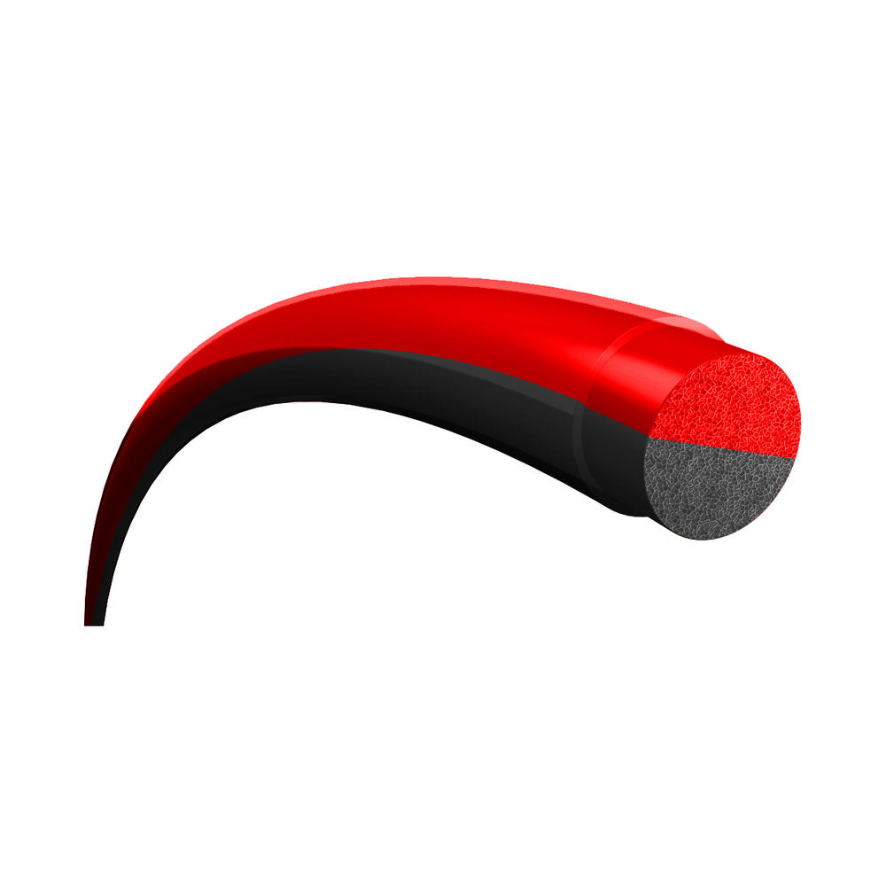 Prince Diablo Duo 16/1.30 Tennis String (Black/Red) - RacquetGuys.ca