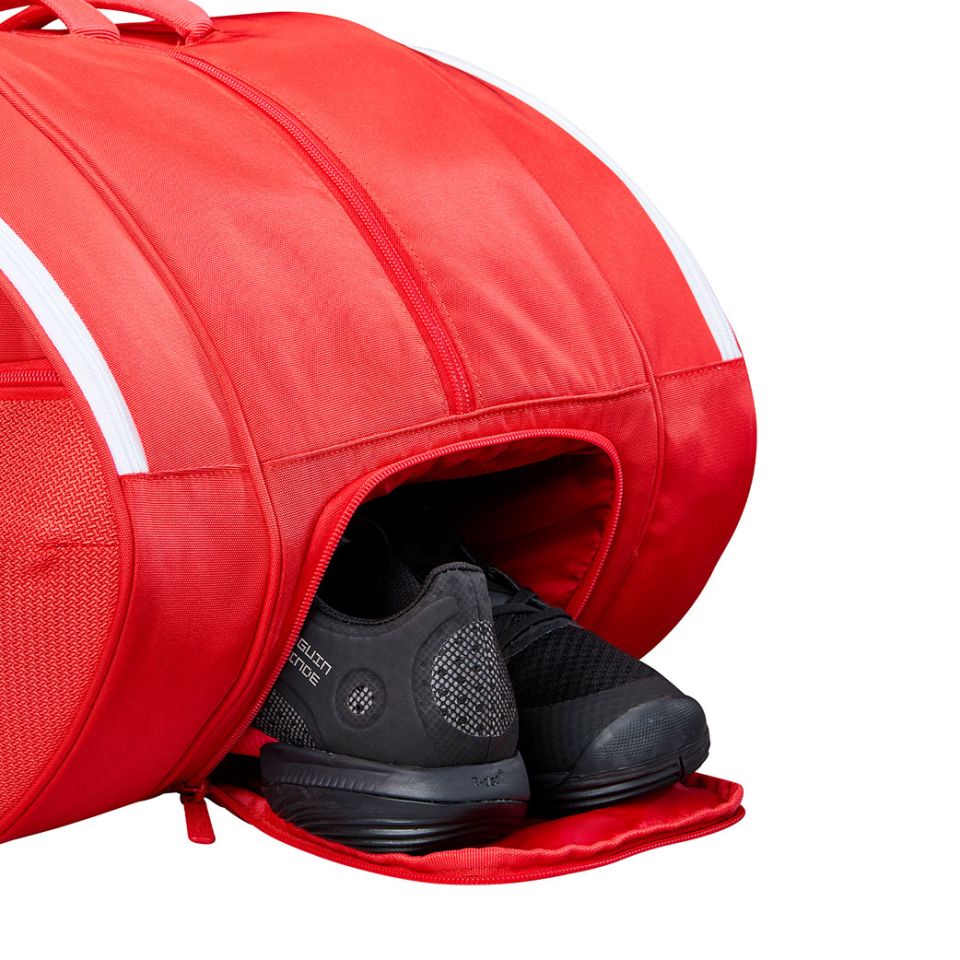 Wilson Tour Padel Bag (Red) - RacquetGuys.ca