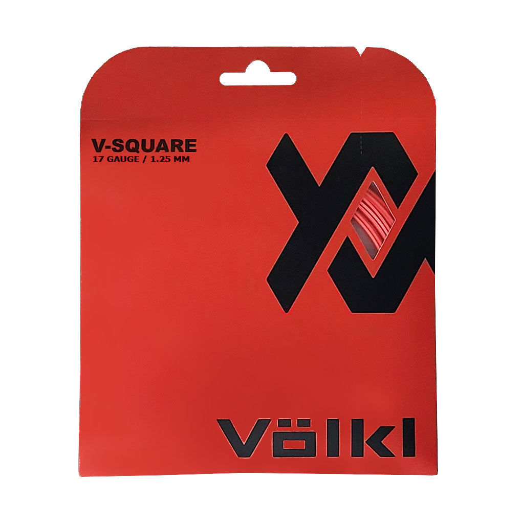 Volkl V-Square 17/1.25 Tennis String (Lava) - RacquetGuys.ca
