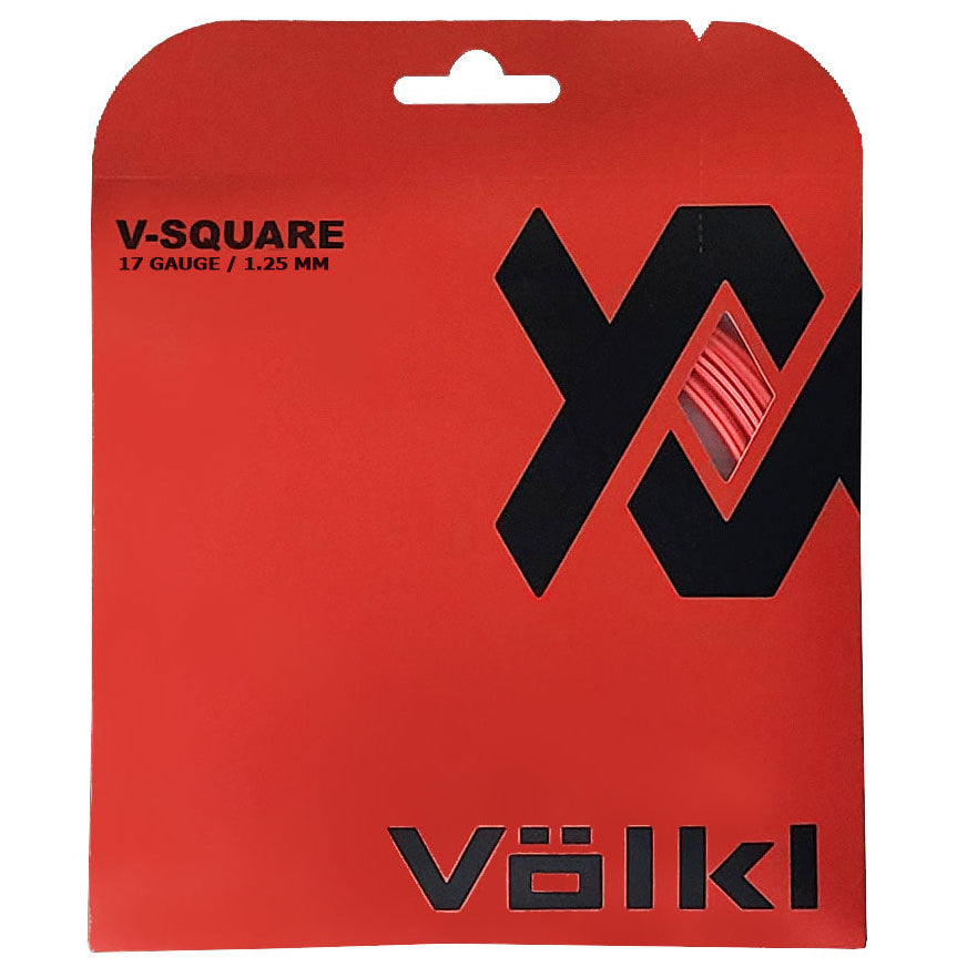 Volkl V-Square 17/1.25 Tennis String (Lava) - RacquetGuys.ca